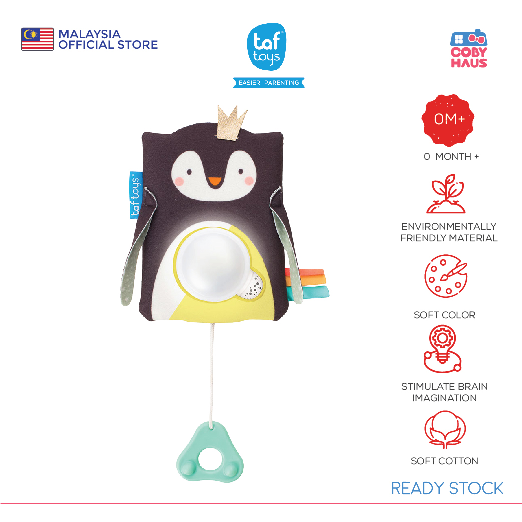 [Taf Toys] Prince the Penguin Baby Soother